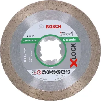BOSCH Διαμαντόδισκος κοπής X-LOCK Best for Ceramic  2608615162