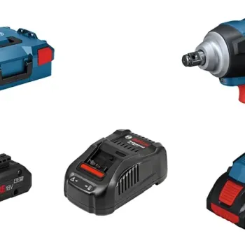 Bosch - GDS 18V-300 Περιστροφικό Kρουστικό Kατσαβίδι Mπαταρίας σε L-Boxx 06019D8202