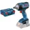 Bosch - GDS 18V-300 Περιστροφικό Kρουστικό Kατσαβίδι Mπαταρίας σε L-Boxx  (Solo) 06019D8201