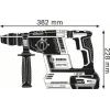 BOSCH GBH 18V-26 F Περιστροφικό πιστολέτο μπαταρίας με Δώρο Σκούπα 0611910002