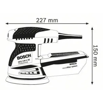 BOSCH GEX 125-1 AE Έκκεντρο Τριβείο 0601387500