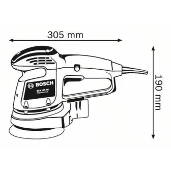 BOSCH GEX 125 AC Έκκεντρο Τριβείο 0601372565
