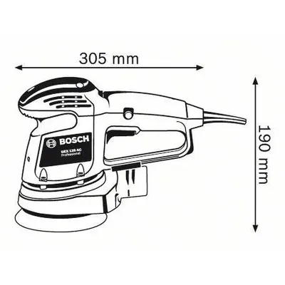 BOSCH GEX 125 AC Έκκεντρο Τριβείο 0601372565