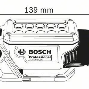 BOSCH Φακός μπαταρίας GLI DeciLED 06014A0000