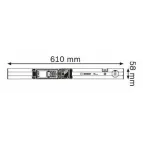 BOSCH Μετρητής αποστάσεων με λέιζερ GLM 80 με R 60 0601072301