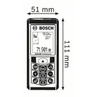 BOSCH GLM 80 Μετρητής αποστάσεων με λέιζερ 0601072300