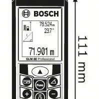 BOSCH GLM 80 Μετρητής αποστάσεων με λέιζερ 0601072300