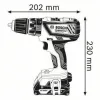 BOSCH GSB 18-2-LI Plus Professional Κρουστικό Δραπανοκατσάβιδο μπαταρίας 06019E7100