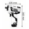 BOSCH Κατσαβίδι μπαταρίας GSR 10,8 V-EC HX - 06019D4100