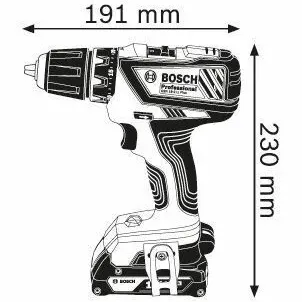 BOSCH GSR 18-2-LI Plus Professional  Δραπανοκατσάβιδο μπαταρίας  06019E6100