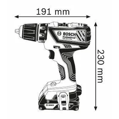 BOSCH GSR 18-2-LI Plus Professional  Δραπανοκατσάβιδο μπαταρίας  06019E6100