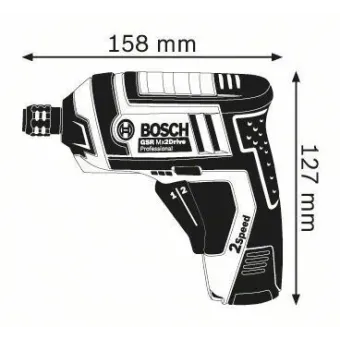 BOSCH Κατσαβίδι μπαταρίας GSR Mx2Drive - 06019A2101