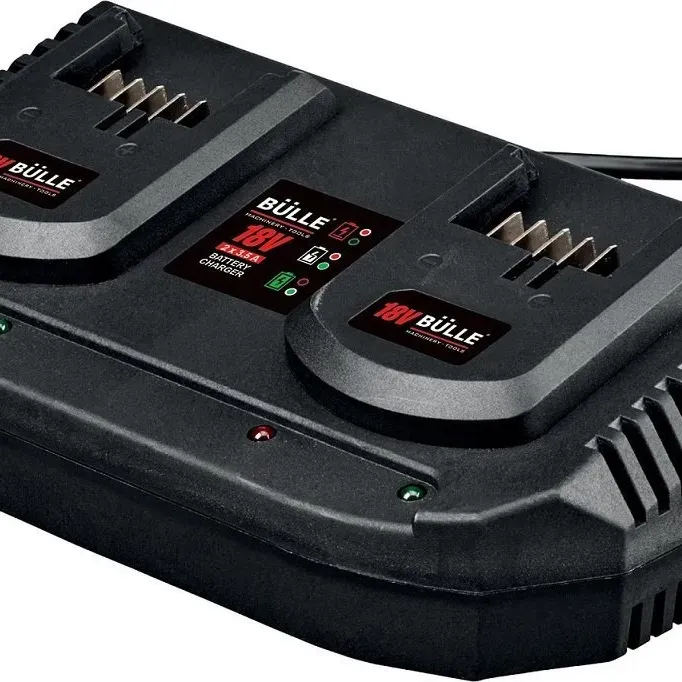 BULLE Ταχυφορτιστής 2 μπαταριών 18V-2x3,5Ah 642007