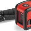 KAPRO Αλφάδι Laser σταυρού δύο ακτινών κόκκινης γραμμής 842S 633108