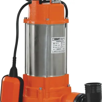 Kraft Υποβρύχια αντλία λυμάτων με κοπτήρα inox 1100W 2 63559