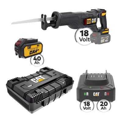 CAT Combo-38 Σπαθοσέγα DX5050B, Πλαστική βαλίτσα 02-5649