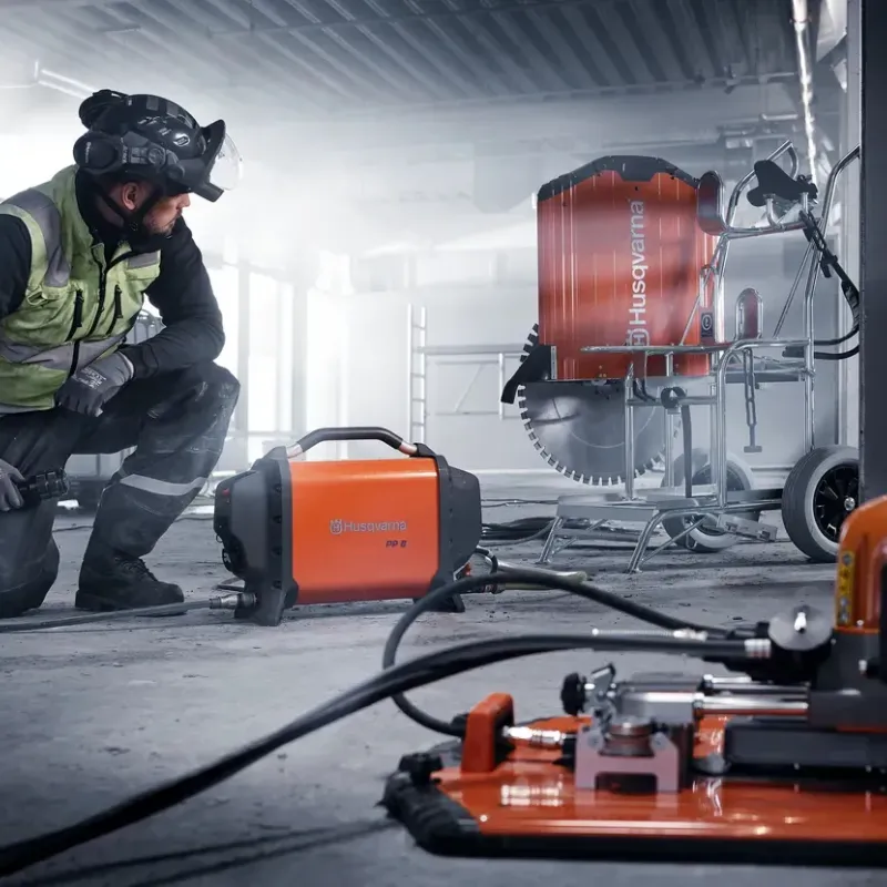 HUSQVARNA Wall Saw 8 Ηλεκτρικός Κόφτης Τοιχοποιίας Φ600 Βάθος Κοπής 395mm 967971301