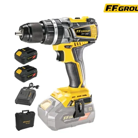FF Group CHD/60-BL 20V PRO ΚΡΟΥΣΤΙΚΟ ΔΡΑΠΑΝΟΚΑΤΣΑΒΙΔΟ ΜΠΑΤΑΡΙΑΣ 46672
