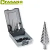 FASANO Σετ με 3 τρυπάνια κωνικά διαβαθμίσεως HSS-G FG 81HSS/S3