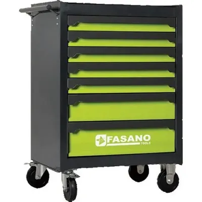  FASANO Εργαλειοφόρος τροχήλατος με 7 συρτάρια FG 103V/7G