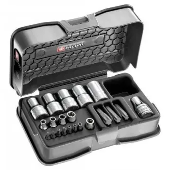 FACOM Σετ με Καρυδάκια και Μύτες Torx RSX.19APB