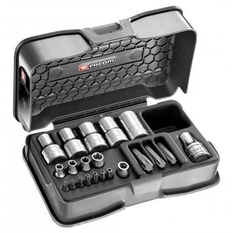 FACOM Σετ με Καρυδάκια και Μύτες Torx RSX.19APB