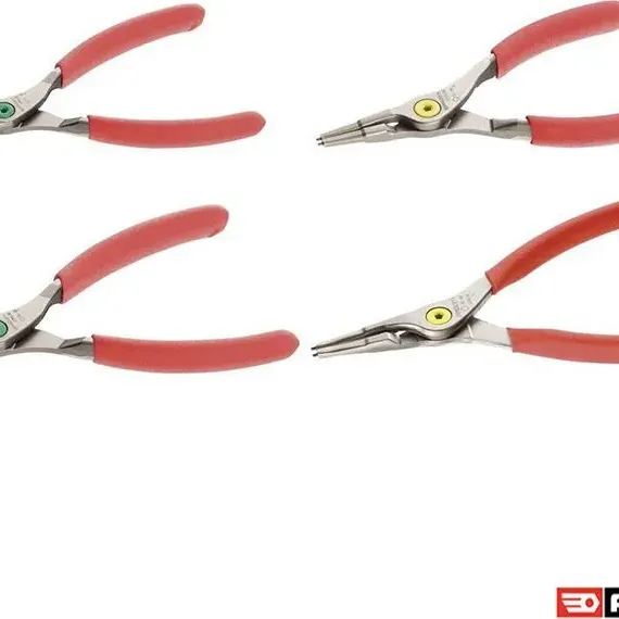 FACOM Σετ 4 τσιμπιδιών για ασφάλειες με ίσια ράμφη Facom PCSNJ4PB
