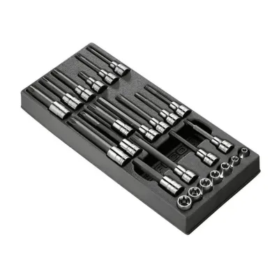 FACOM  Σετ μύτες Torx και καρυδάκια 24 τεμαχίων MOD.CHPB