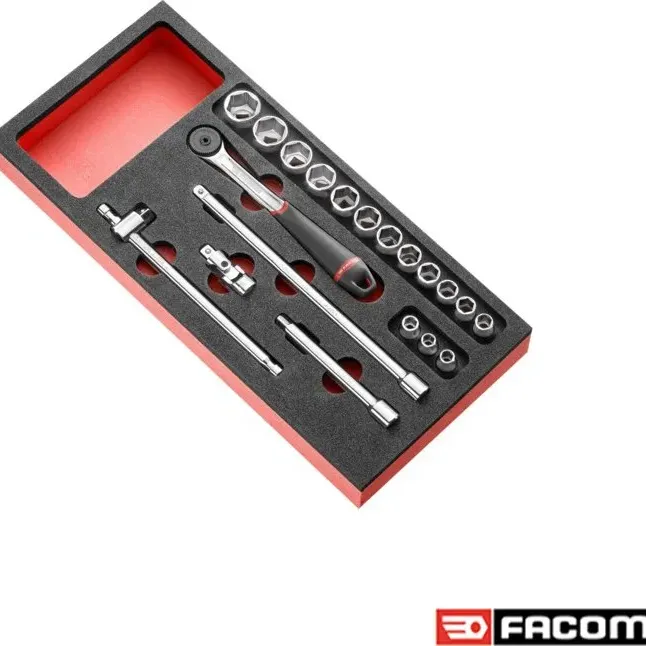FACOM  Set με Καρυδάκια 3/8   - 1/2    MODM.J161-36PB