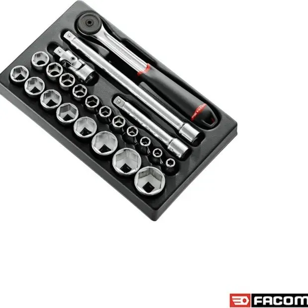 FACOM  Σετ καρυδάκια 1/2 23 τεμαχίων MOD.S161-36PB