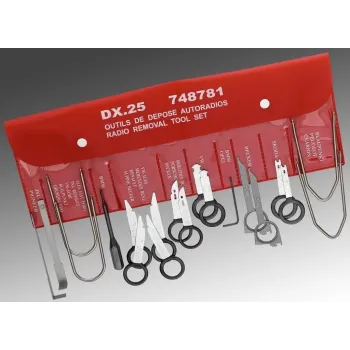 FACOM Set εργαλείων αφαίρεσης ραδιοφώνου DX.25PB
