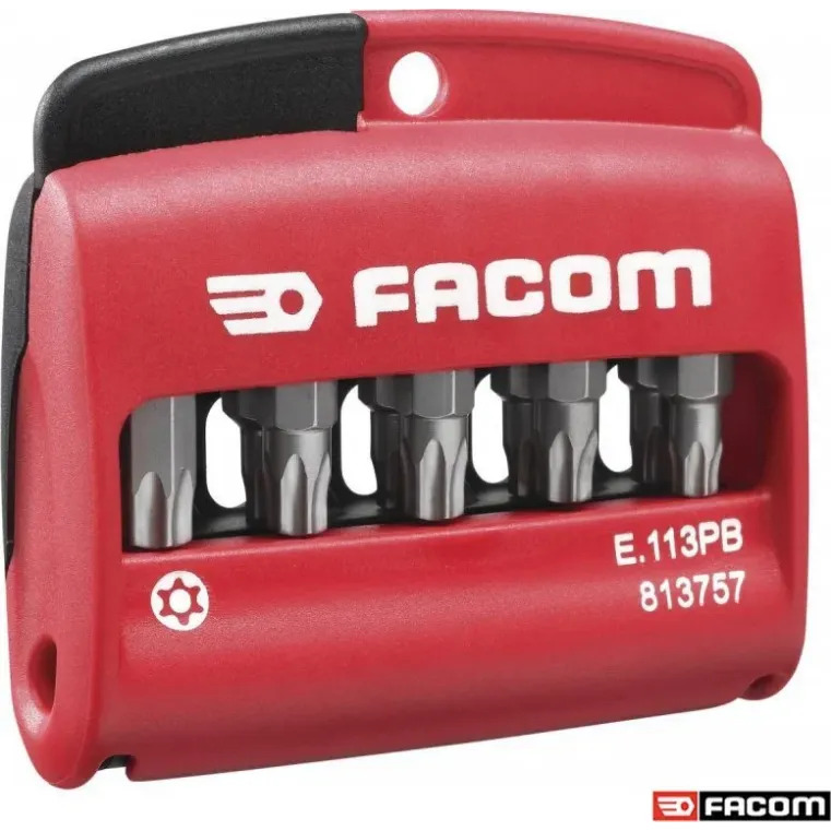 FACOM Σετ με 10 μύτες Résistorx® και θήκη E.113PB