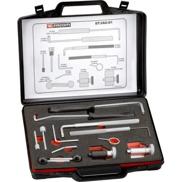 FACOM Σετ ρύθμισης κινητήρα για Audi-Volkswagen-Skoda-Seat DT.VAG-D1PB