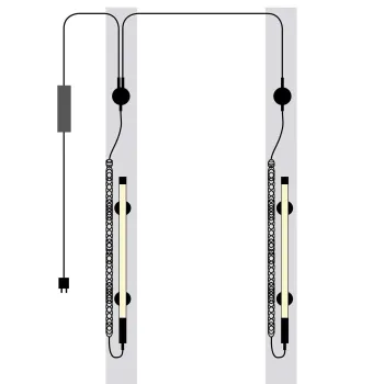 SCANGRIP LINE LIGHT 2-POST 03.5225