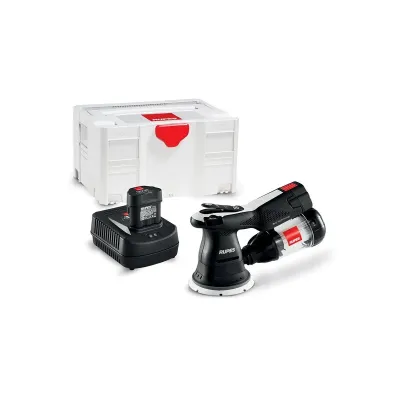 RUPES ΤΡΙΒΕΙΟ ΧΟΥΦΤΑΣ Φ125MM, ΜΠΑΤΑΡΙΑΣ (18V-2.5Ah) iBrid, Q-MAG ΜΕ ΑΠΟΡΡΟΦΗΣΗ HSR73/BETA