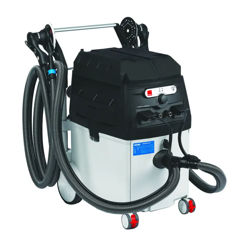 RUPES ΕΠΑΓΓΕΛΜΑΤΙΚΗ ΣΚΟΥΠΑ 2 X 1200W ΓΙΑ ΕΡΓΑΛΕΙΑ ΑΕΡΟΣ & ΡΕΥΜΑΤΟΣ (ΚΑΔΟΣ 10L) KS300EP