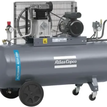 ATLAS COPCO ΑΕΡΟΣΥΜΠΙΕΣΤΗΣ ΜΕ ΙΜΑΝΤΑ 200LT - 3.0HP 2.2KW / 10BAR, AC31E200HDOL 230/1/50 4116000436