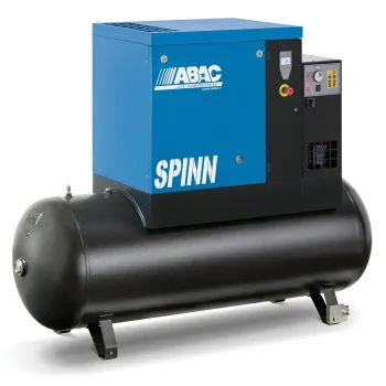 ABAC ΚΟΧΛΙΟΦΟΡΟΣ ΜΕ ΔΟΧΕΙΟ 270LT & ΞΗΡΑΝΤΗ - 7,5HP - 5,5 KW / 10BAR, SPINN  4152022639