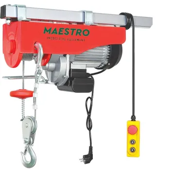 Maestro DHS-300/600G ΗΛΕΚΤΡΙΚΟ ΓΕΡΑΝΑΚΙ ΑΝΥΨΩΣΗΣ 300KG / 600KG (ΜΟΝΟ / ΔΙΠΛΟ ΣΥΡΜΑ), 1050W DHS-300_600G