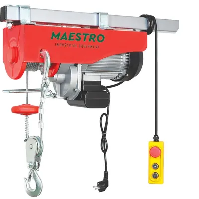 Maestro DHS-300/600G ΗΛΕΚΤΡΙΚΟ ΓΕΡΑΝΑΚΙ ΑΝΥΨΩΣΗΣ 300KG / 600KG (ΜΟΝΟ / ΔΙΠΛΟ ΣΥΡΜΑ), 1050W DHS-300_600G