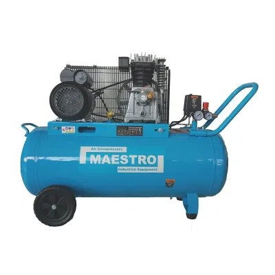Maestro AΕΡΟΣΥΜΠΙΕΣΤΗΣ ΜΕ ΙΜΑΝΤΑ 1/Φ - 100 LT - 3HP - 2.2KW - 8BAR MAC-100PC