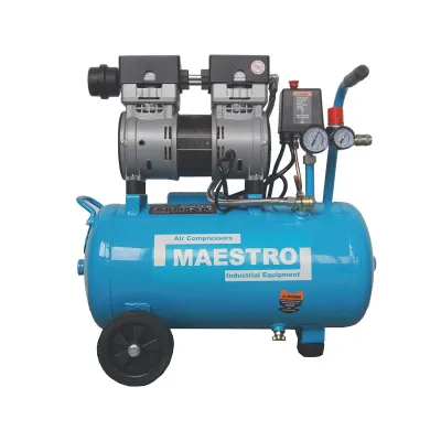 Maestro ΑΕΡΟΣΥΜΠΙΕΣΤΗΣ BRUSHLESS ΧΑΜΗΛΟΥ ΘΟΡΥΒΟΥ 1/Φ - 24 LT - 1HP - 0.75KW - 8BAR MAC-24BR