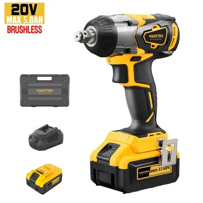 Maestro BRUSHLESS ΜΠΟΥΛΟΝΟΚΛΕΙΔΟ (ΛΙΘΙΟΥ 20V - 1X5 Ah) MCF-20BL