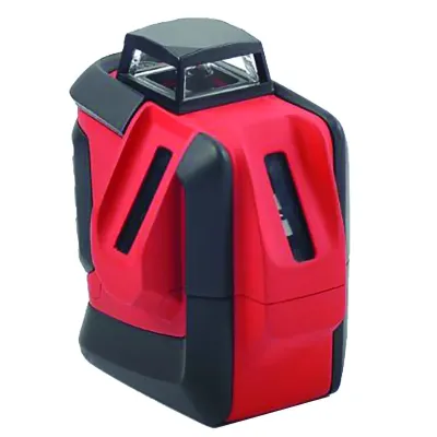 Maestro ΑΛΦΑΔΙ LASER 3 ΑΚΤΙΝΩΝ 360°, 20M, ΒΑΛΙΤΣΑΚΙ BMC ΜΕ ΣΤΟΧΟ,ΒΑΣΗ & ΓΥΑΛΙΑ (ΚΟΚΚΙΝΟ, 4ΧΑΑ) MLM-320R