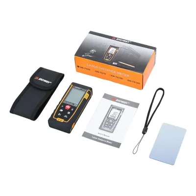 Maestro ΜΕΤΡΗΤΗΣ ΑΠΟΣΤΑΣΗΣ LASER 112x50x25MM (2XAAA) SW-TG50