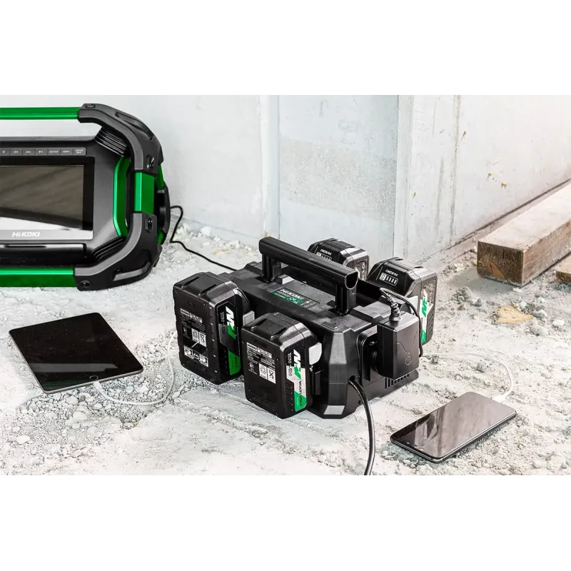HIKOKI UC18YTSL Φορτιστής 4 θέσεων 14,4 / 18V UC18YTSLW0Z