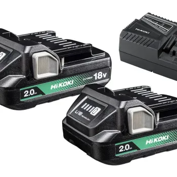 ΗΙΚΟΚΙ Σετ 2 μπαταριών BSL1820M, 1 φορτιστής UC18YFSL 18V 2,0 Ah BSL1820M UC18YFSLWFZ