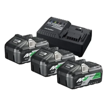 HIKOKI Σετ 3 μπαταριών BSL36B18, 1 ταχυφορτιστής UC18YSL3WB3