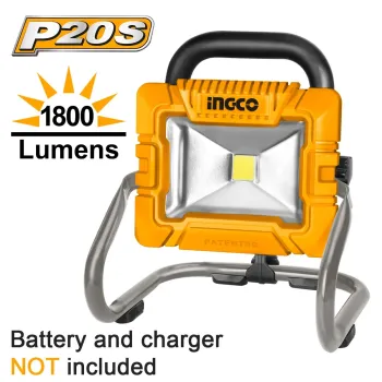 Ingco Προβολέας Μπαταρίας 20V Li-lon SOLO 900-1800 lumen CWLI2025
