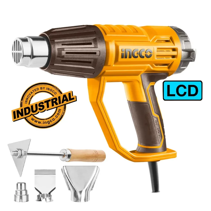Ingco Πιστόλι Θερμού Αέρα 2000W HG200058